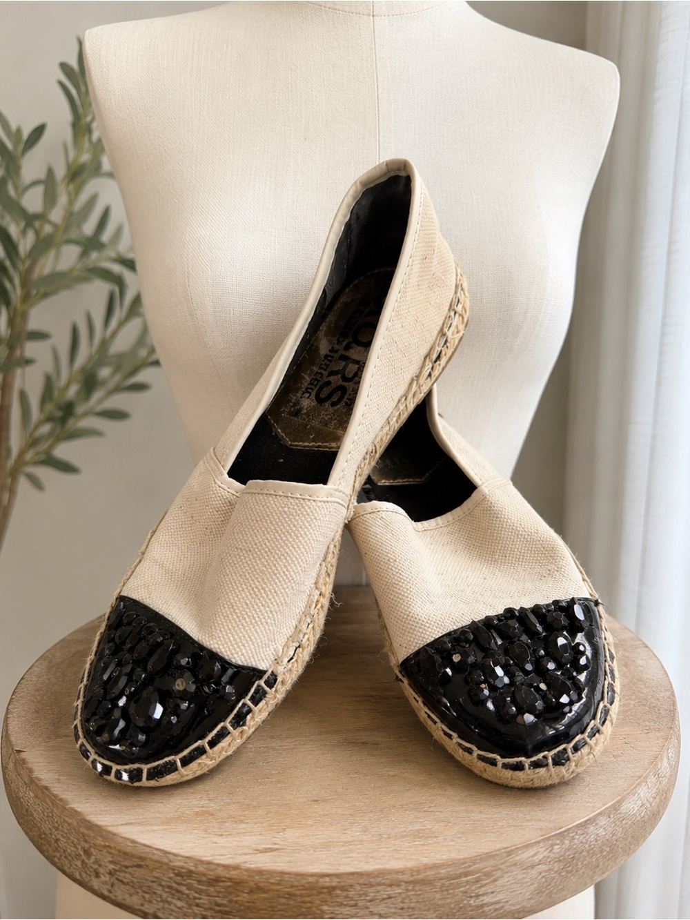 Circus by Sam Edelman Embellished Espadrille Flats Size 6.5
